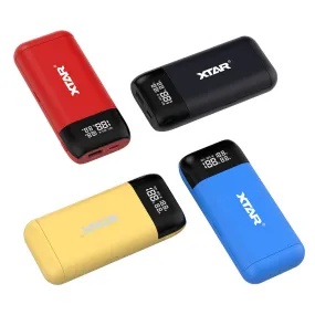 XTAR PB2S QC3.0/PD 2A X 2 Fast Battery Charger/Power Bank