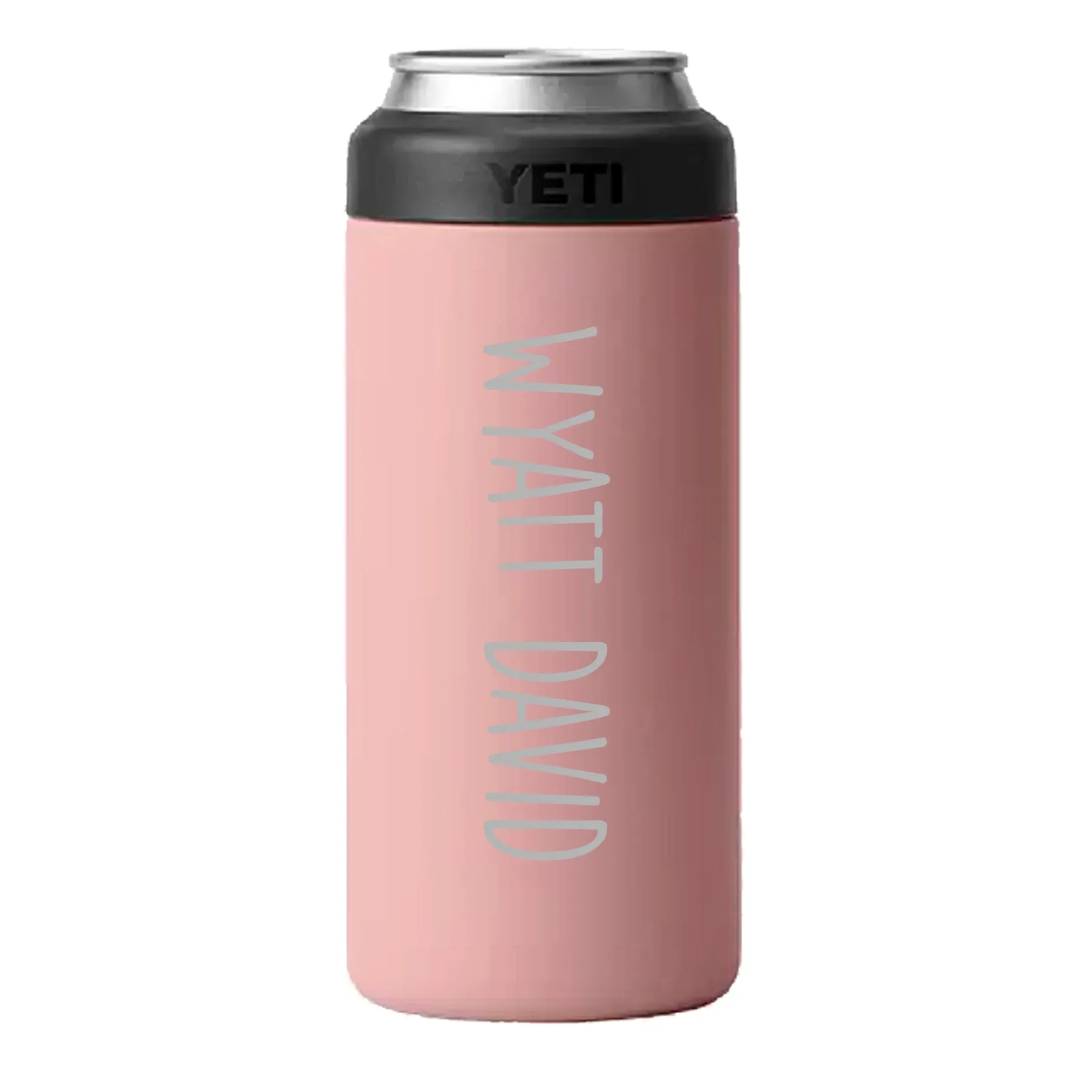 YETI Rambler Slim Colster - CUSTOMIZED pick your font