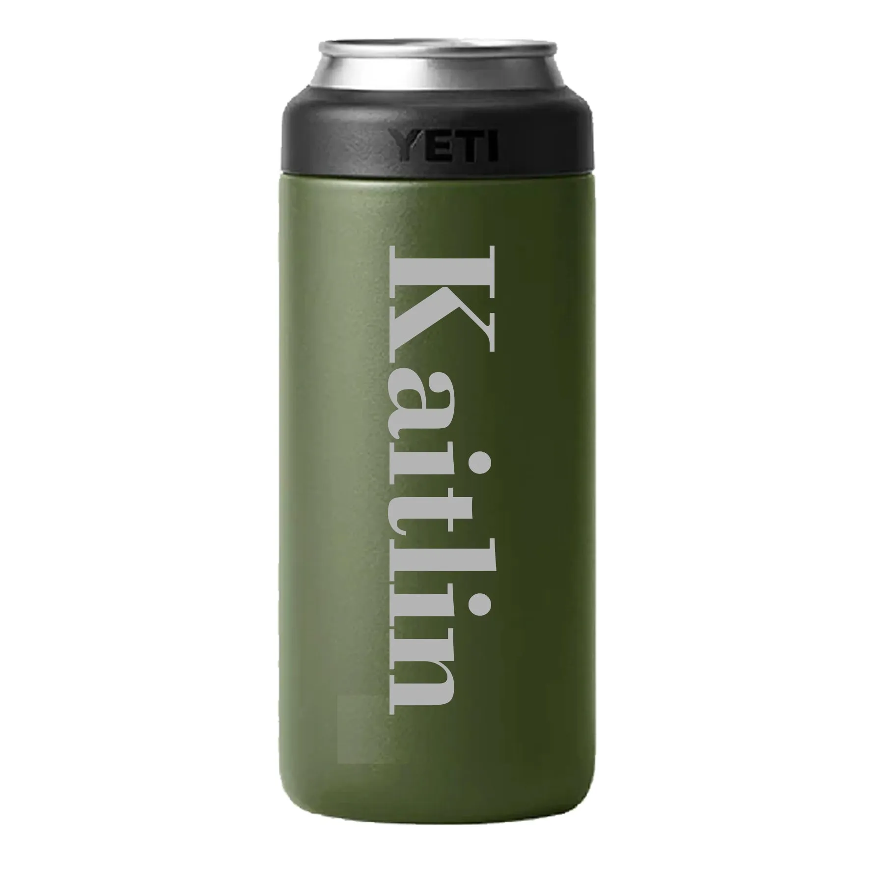 YETI Rambler Slim Colster - CUSTOMIZED pick your font