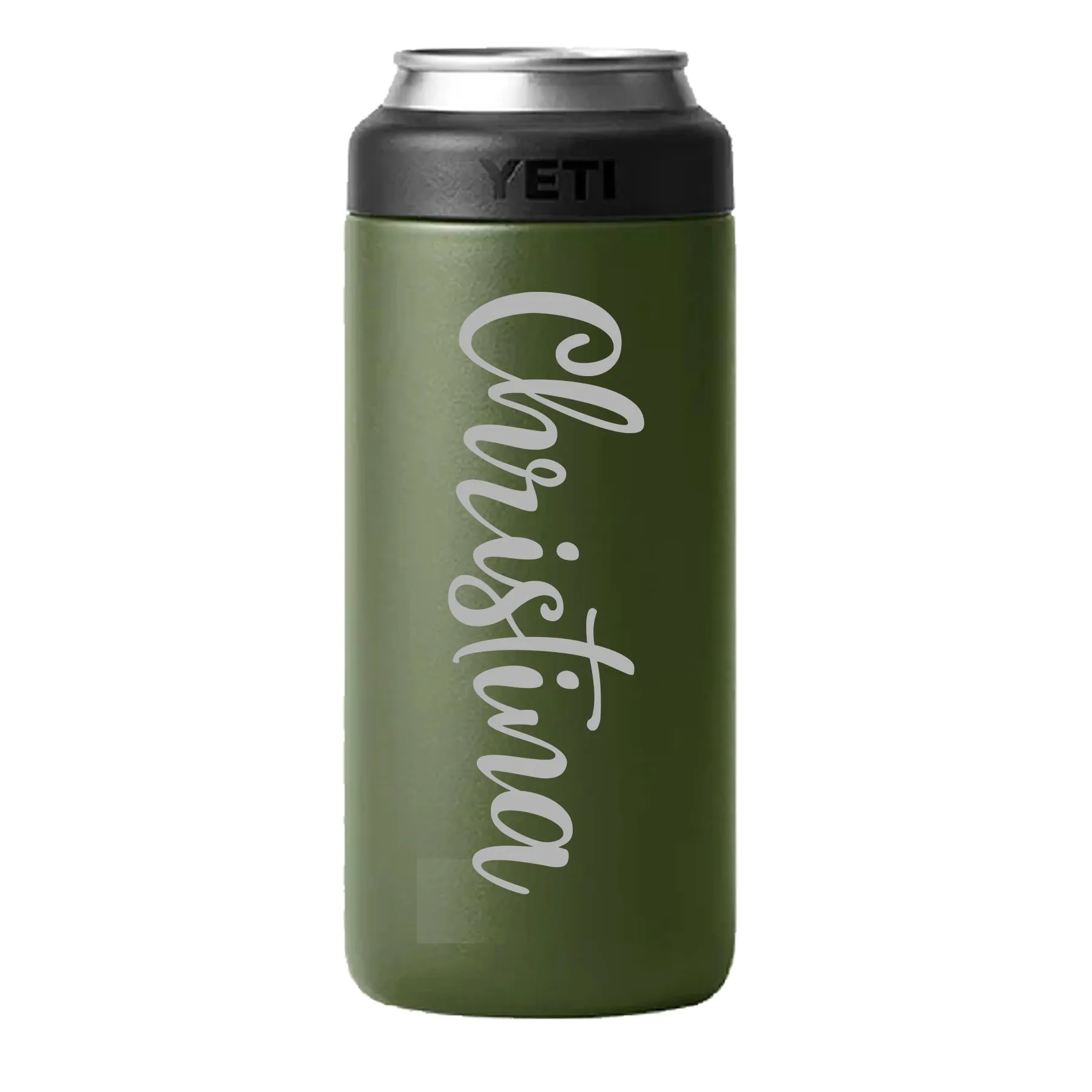 YETI Rambler Slim Colster - CUSTOMIZED pick your font