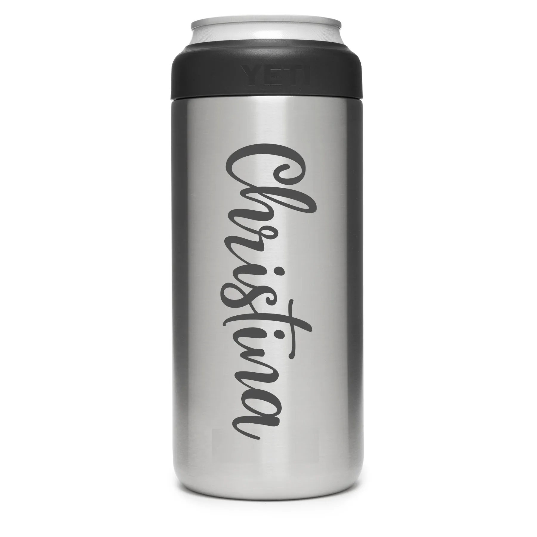 YETI Rambler Slim Colster - CUSTOMIZED pick your font