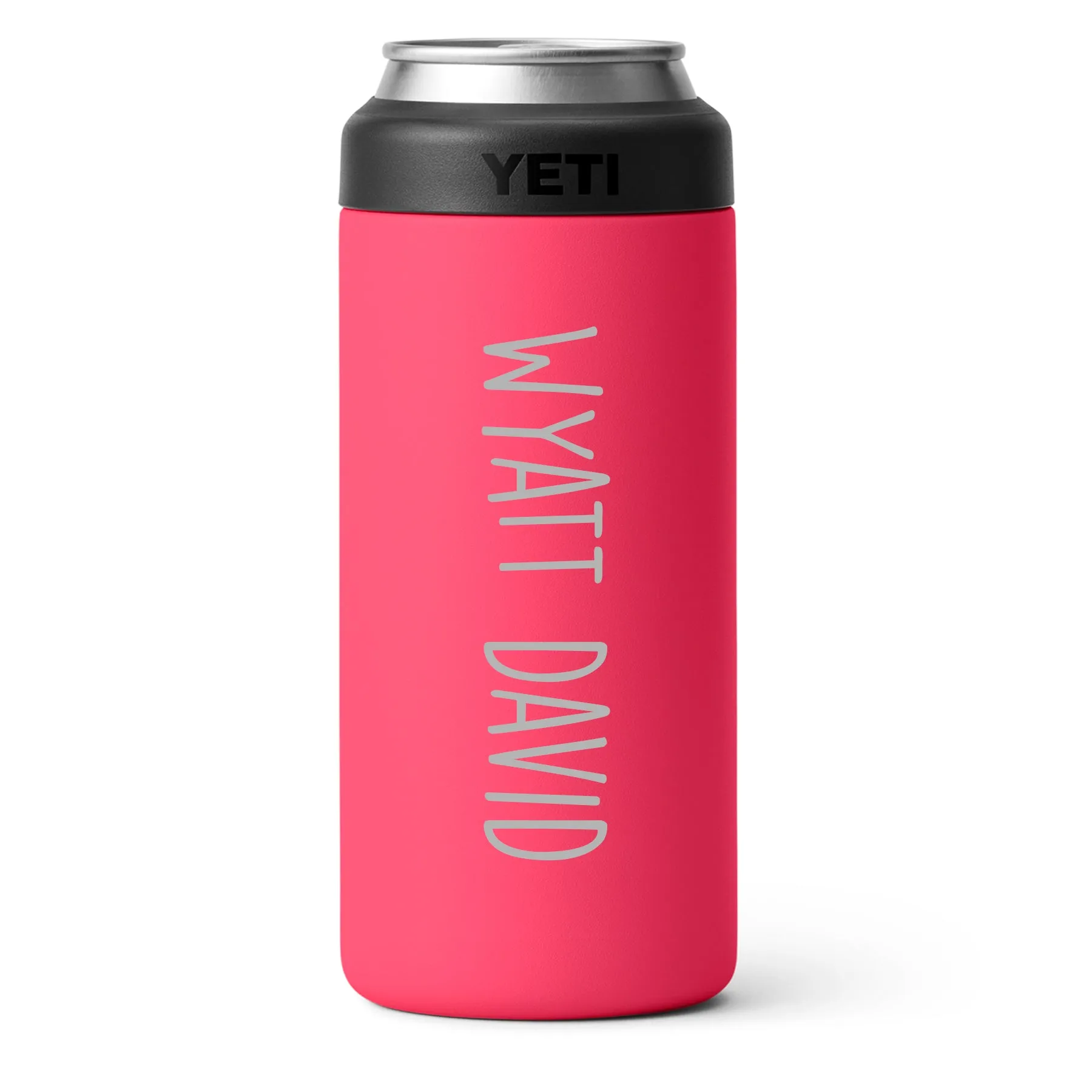 YETI Rambler Slim Colster - CUSTOMIZED pick your font