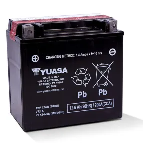 YTX14-BS Non-DG Factory Sealed Battery Yuasa ^ (YTX14BS)