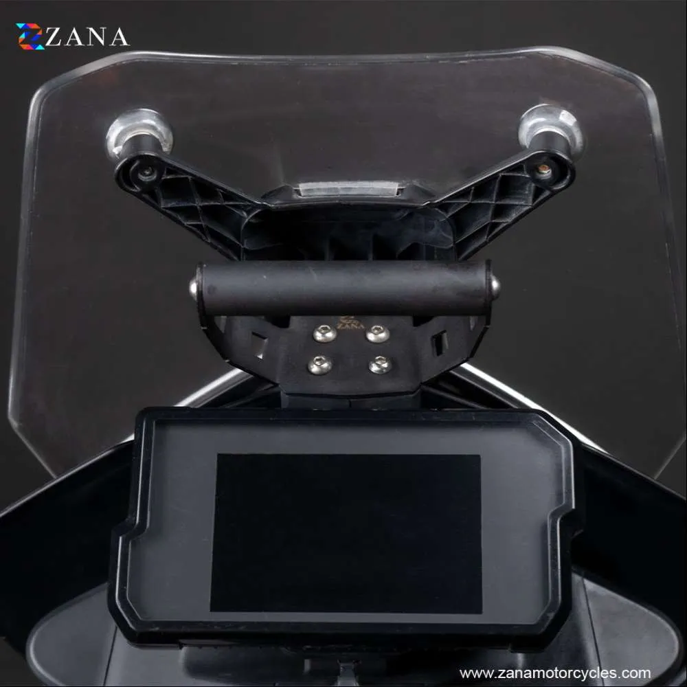 ZANA NEW AND BIG GPS MOUNT KTM ADVENTURE 390 /390 X (MADE OF ALUMINIUM & STAINLESS STEEL) (ZI-8157)