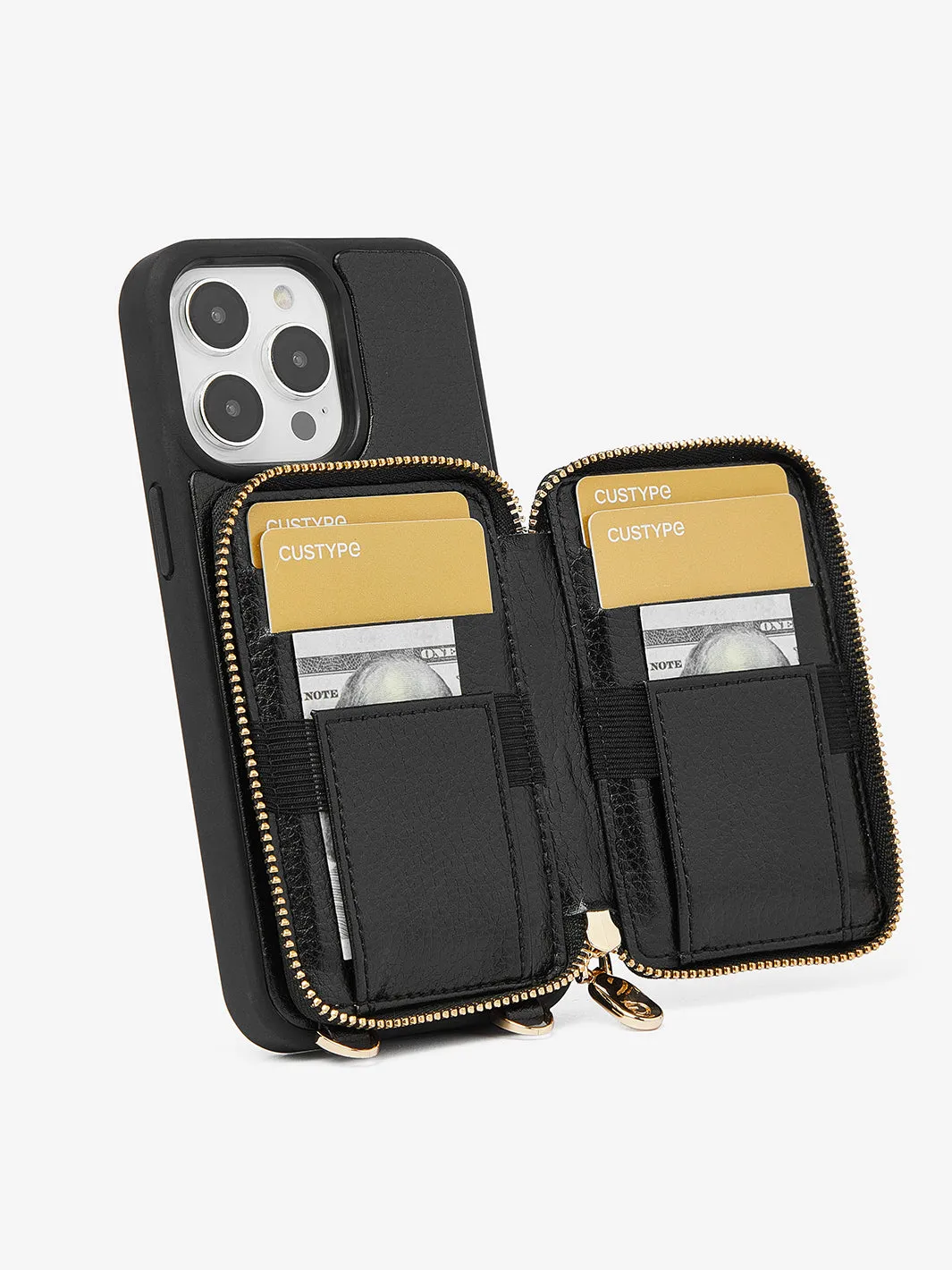 ZipPouch- Classic Wallet Phone Case