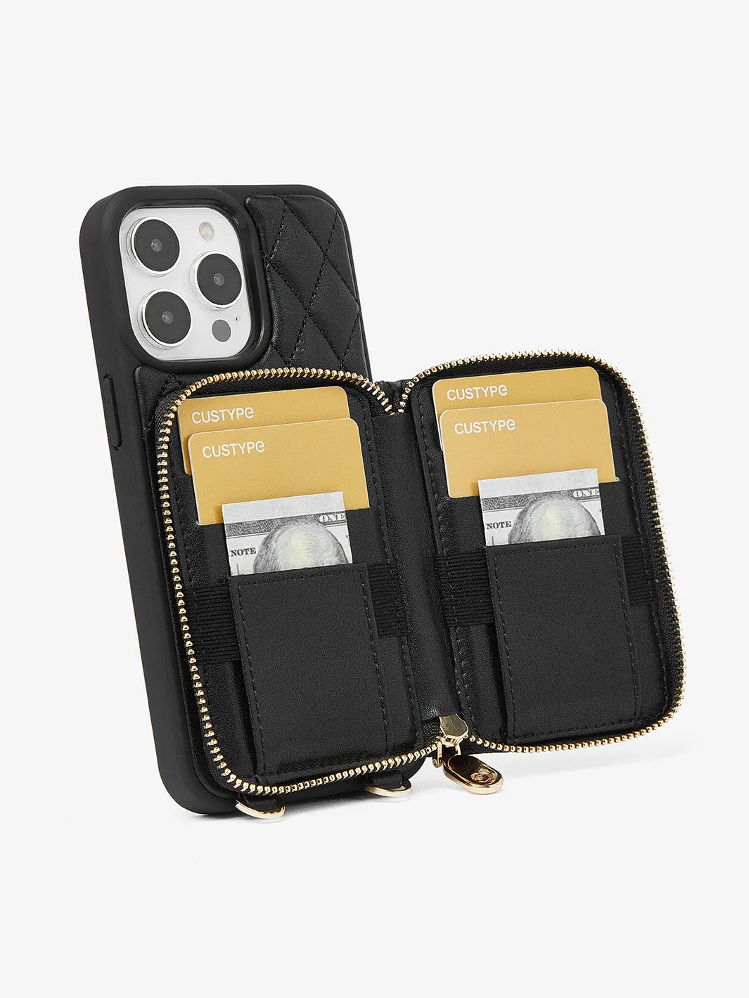 ZipPouch- Classic Wallet Phone Case