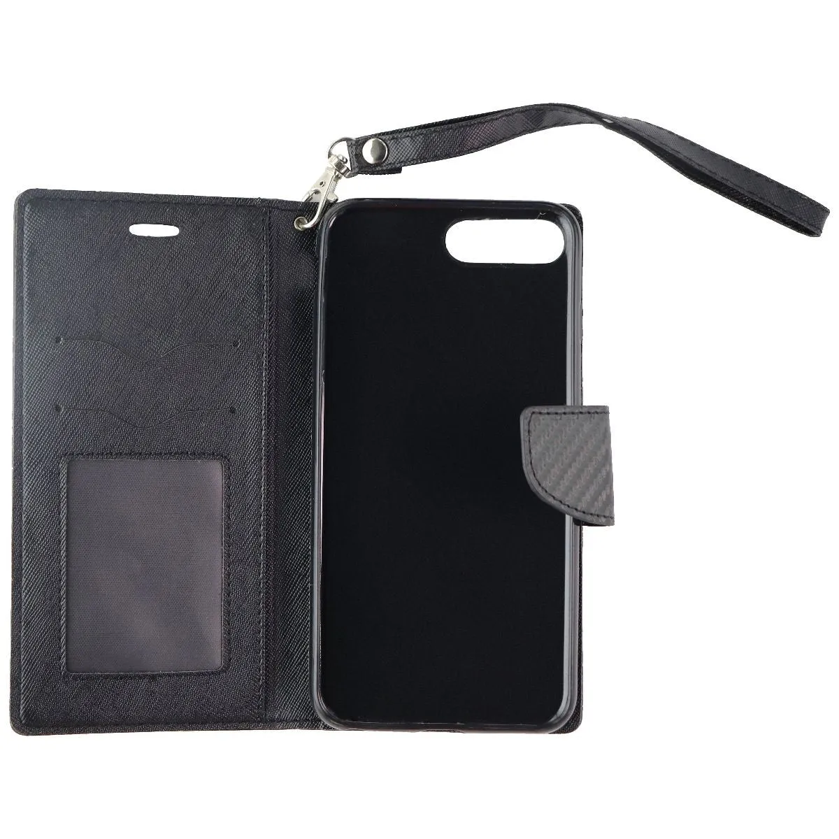 Zizo Protective Folio Wallet Case for iPhone (7 /8 ) - Black