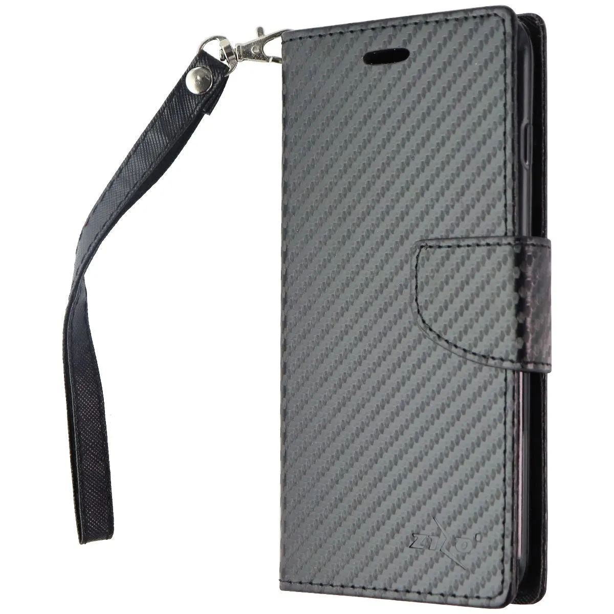 Zizo Protective Folio Wallet Case for iPhone (7 /8 ) - Black