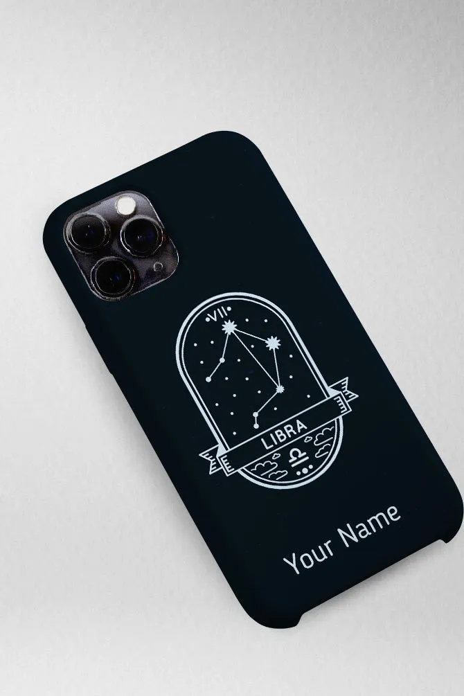 Zodiac Libra Customized Hard Mobile Case - iPhone, Samsung, OnePlus & Xiaomi