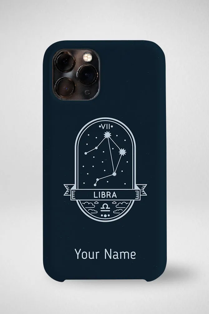 Zodiac Libra Customized Hard Mobile Case - iPhone, Samsung, OnePlus & Xiaomi